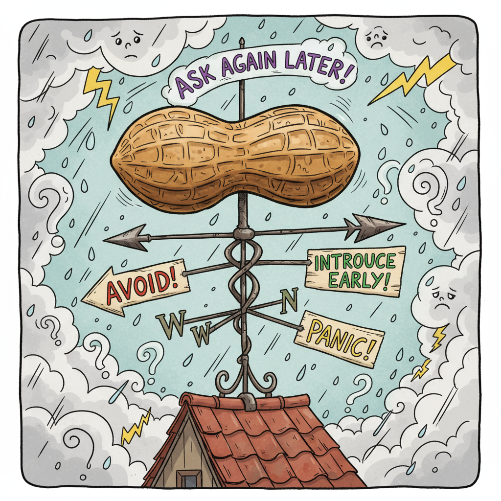 Peanut Butter Flip-Flop: A Parent’s Guide to Surviving Scientific Whiplash