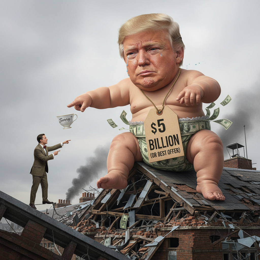 An Expensive ‘Oopsie’: BBC Apologises, Trump Demands a Billion-Dollar Balm for Hurt Feelings