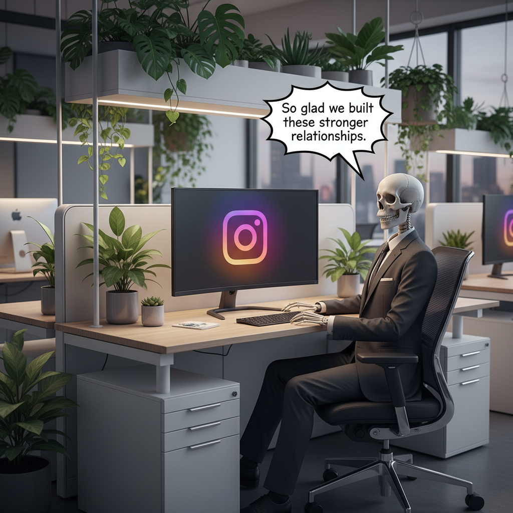 Instagram Discovers The Ancient Magic of Office Commutes